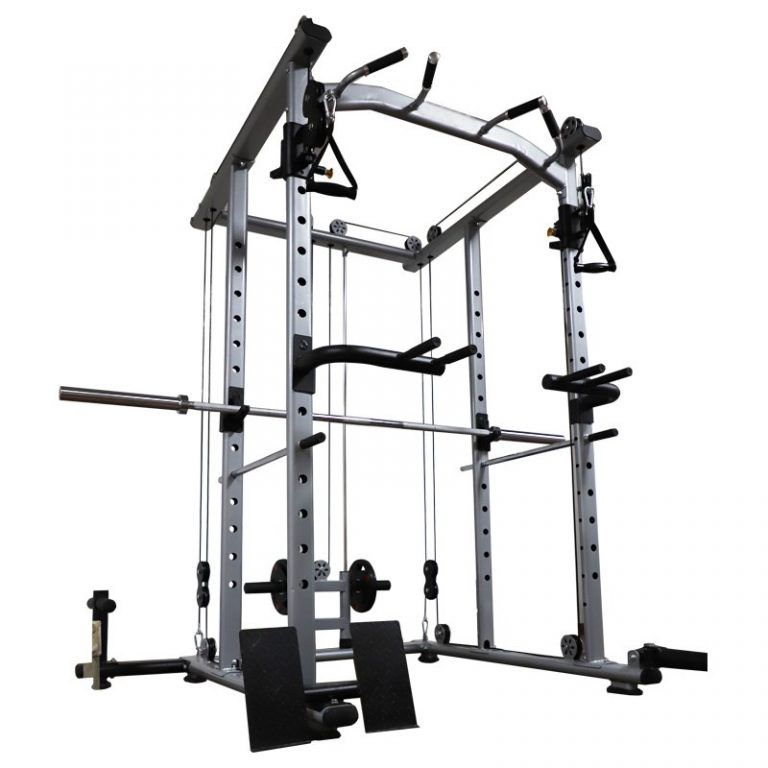 Power Rack ,Cable Dual Pulley Combo Exercise Equipment